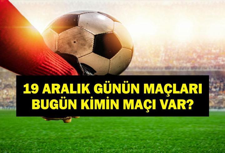 19 ARALIK GÜNÜN MAÇLARI: Bugün Hangi Maçlar Var? Kocaelispor-Antalyaspor , Anadolu Efes Dubai Maçları Hangi Kanalda, Saat Kaçta? İşte 19 Aralık Günün Maçları...
