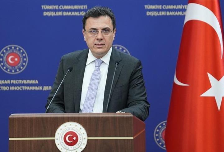 Dışişleri Bakanlığı Sözcüsü Keçeli: "Sezar Yasası yaptırımlarının kaldırmasını memnuniyetle karşılıyoruz"