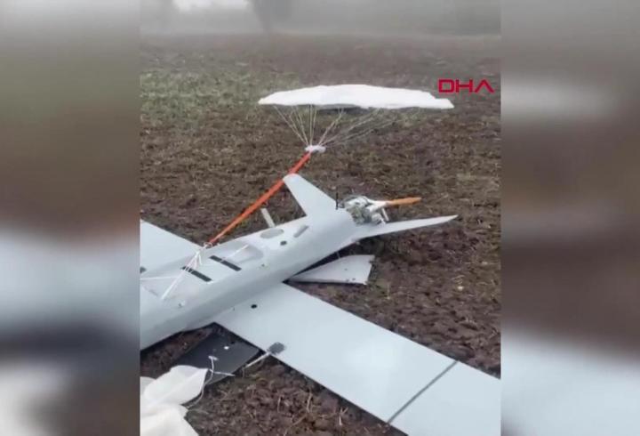 Balıkesir'de insansız hava aracı düştü