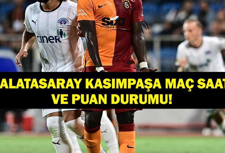 GALATASARAY KASIMPAŞA MAÇ SAATİ VE KANALI: Galatasaray Kasımpaşa Maçı Hangi Kanalda, Saat Kaçta?