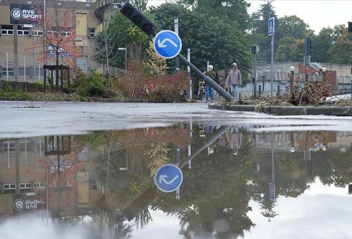 Fransa'nın güneyini şiddetli yağışlar vurdu: Turuncu alarm!