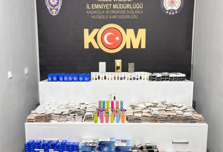 Niğde’de kaçakçılık operasyonu; 11 gözaltı