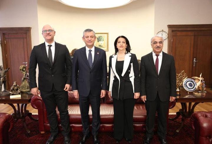 DEM Parti heyeti, CHP'yi ziyaret etti