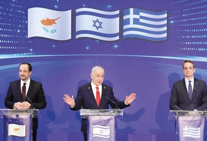 Dertleri Türkiye: İsrail,Yunanistan ve GKRY ortak güç kuracak