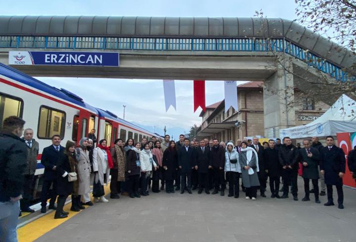 Turistik Doğu Ekspresi, Erzincan’da