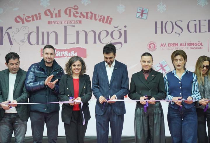 Tuzla'da Kadın Emeği Çarşısı açıldı