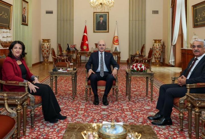 Numan Kurtulmuş, DEM heyetini kabul etti