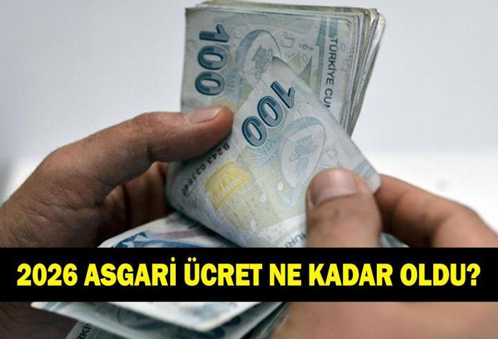 Asgari ücrete yüzde kaç zam geldi? 2026 asgari ücret ne kadar oldu? İşte zam hesaplama yöntemi