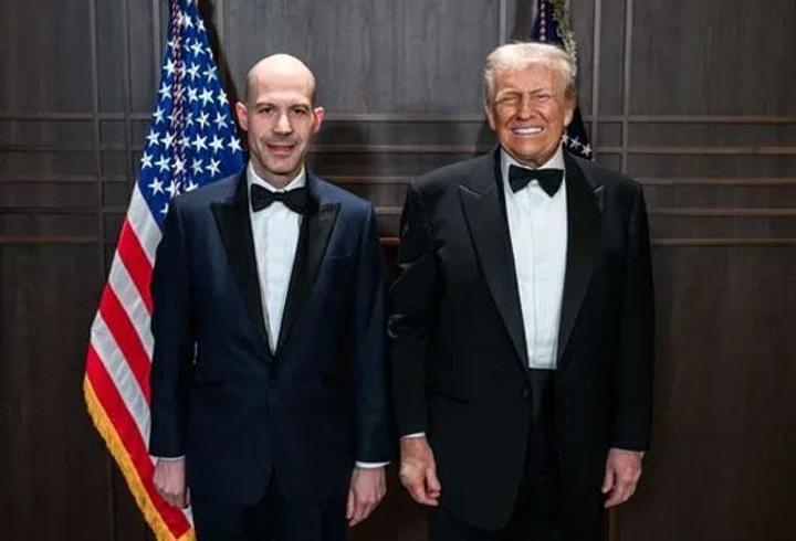 Türk iş insanı Amerika'da Trump ile görüştü