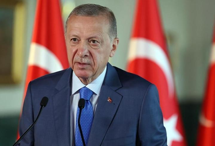 Cumhurbaşkanı Erdoğan, Libya Başkanlık Konseyi Başkanı el-Menfi ile görüştü
