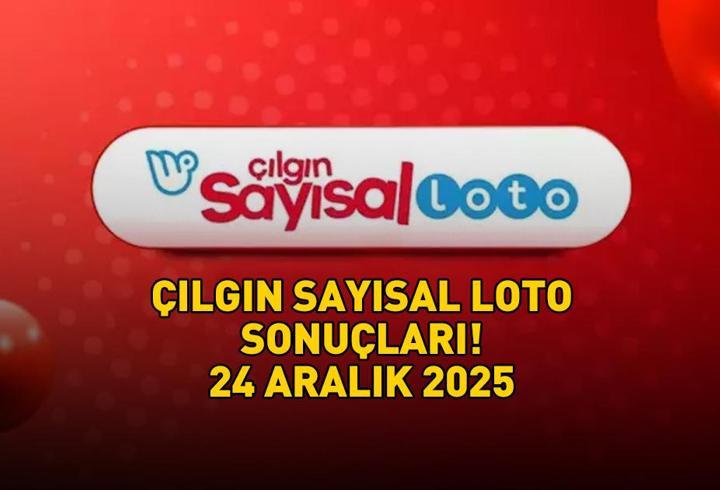 ÇILGIN SAYISAL LOTO SONUÇLARI 24 ARALIK 2025 | Çılgın Sayısal Loto sonuçları nasıl öğrenilir? 477.690.223,03 TL büyük ikramiye devretti!