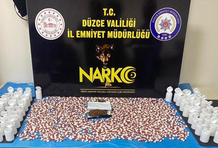 Düzce'de uyuşturucu operasyonu: 1 gözaltı