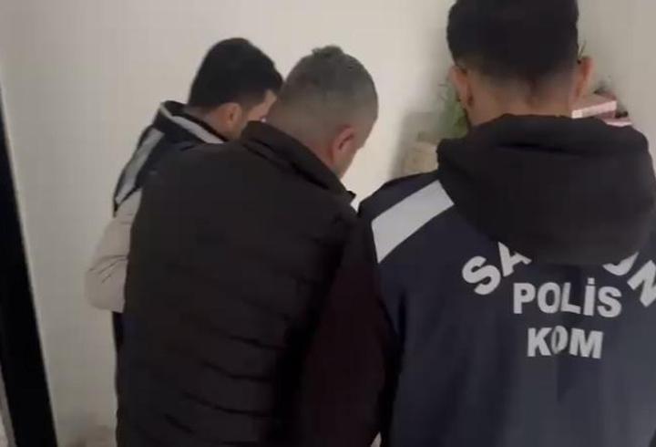 Samsun’da aranan hükümlü yakalandı