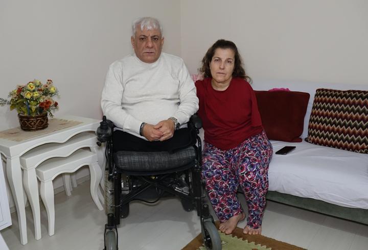 Bedensel engelli çift, birbirine ‘el ve ayak’ oldu