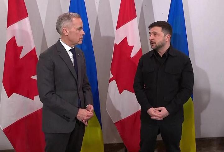 Zelenski, Trump öncesi Kanada lideriyle görüştü