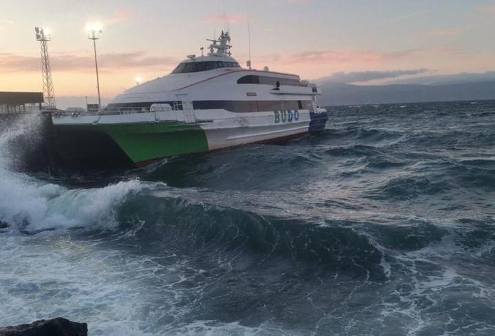 BUDO’da hava engeli: 8 deniz otobüsü seferi iptal