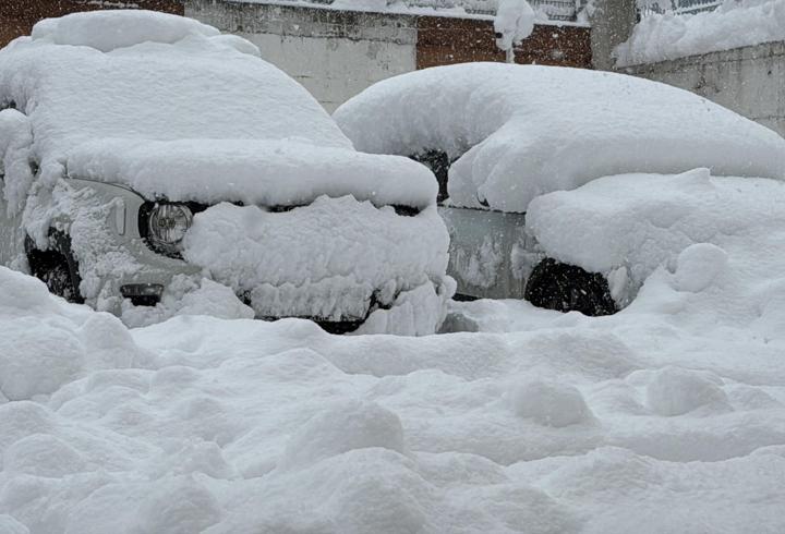Karabük'te kar kalınlığı 60 santimetreye ulaştı