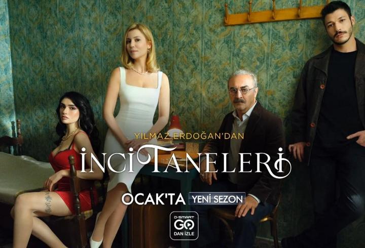 İnci Taneleri üçüncü sezonuyla yakında Kanal D'de! "İşte Dilber halimiz: ya oynayacaz ya oynatacaz"