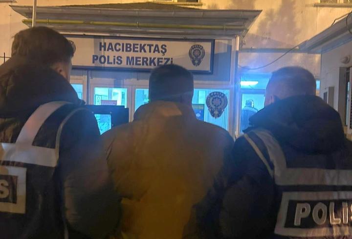 Nevşehir’de bahçe kapıları çalan şüpheli yakalandı