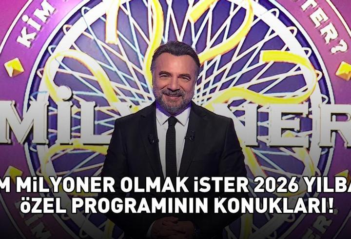 KİM MİLYONER OLMAK İSTER 2026 YILBAŞI ÖZEL'E ÜNLÜ KONUKLAR! Kim Milyoner Olmak İster Yılbaşı yarışmacıları kimler, hangi ünlüler var?