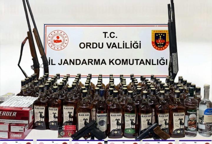 Ordu’da kaçakçılık operasyonu