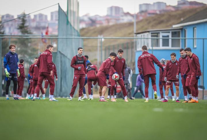 Trabzonspor 'Süper Kupa' hazırlıklarını sürdürdü