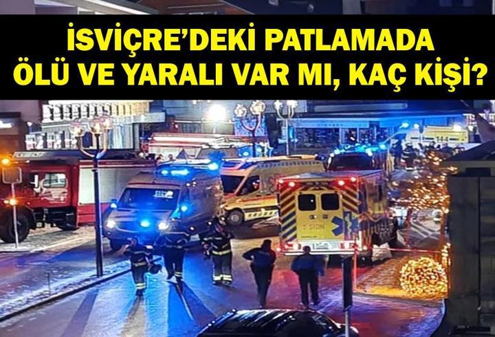 İSVİÇRE PATLAMA SON DAKİKA: İsviçre'deki patlamada ölü yaralı var mı? Patlama neden oldu?