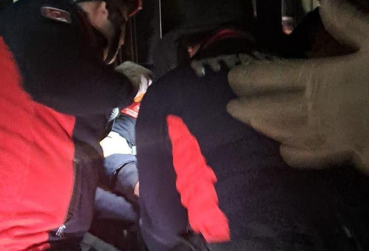 Asansörün halatı koptu, anne ve kızı yaralandı