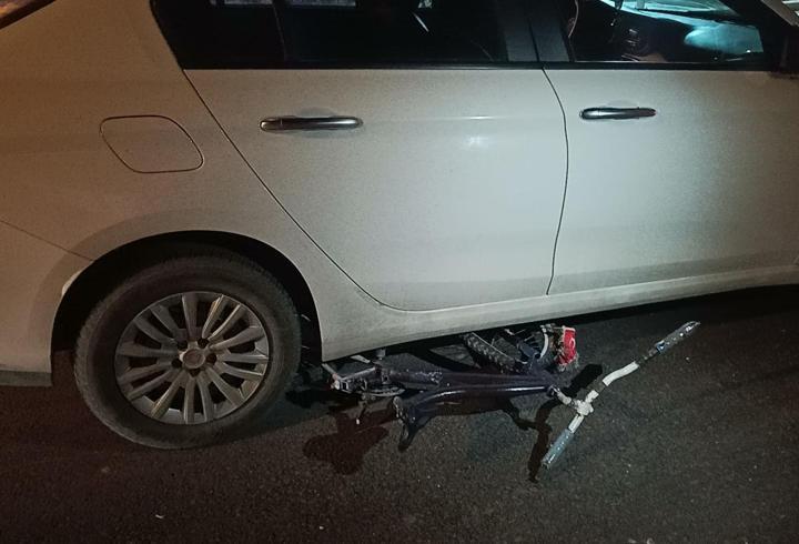 Otomobilin çarptığı bisikletli çocuk yaralandı