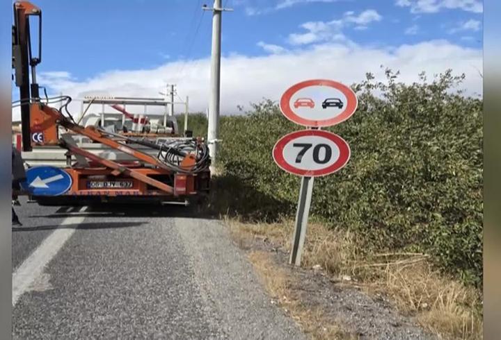 Tartışılan trafik levhaları kaldırıldı: Hız sınırı karmaşasına son
