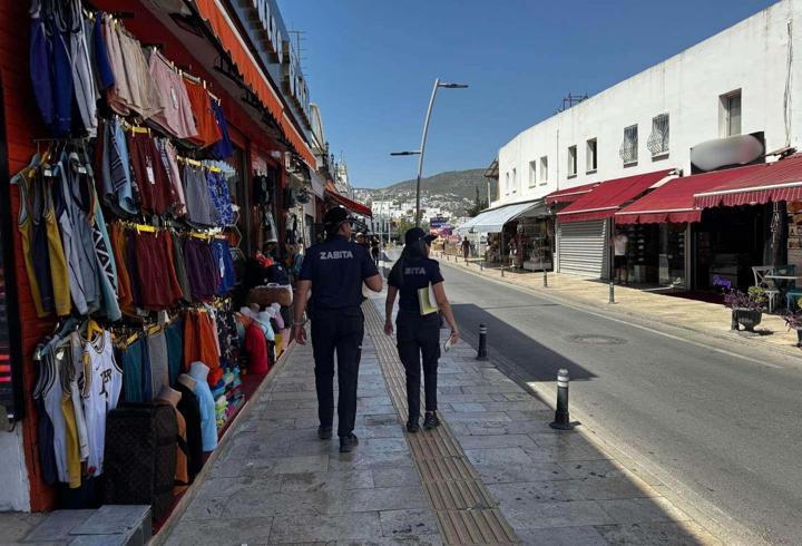 Bodrum'da zabıta ekiplerinden 2025'te ceza yağdı
