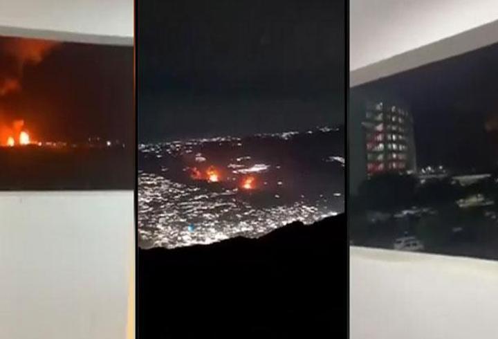 SON DAKİKA... Venezuela'da peş peşe patlamalar! Trump açıkladı: Maduro ve eşini yakaladık