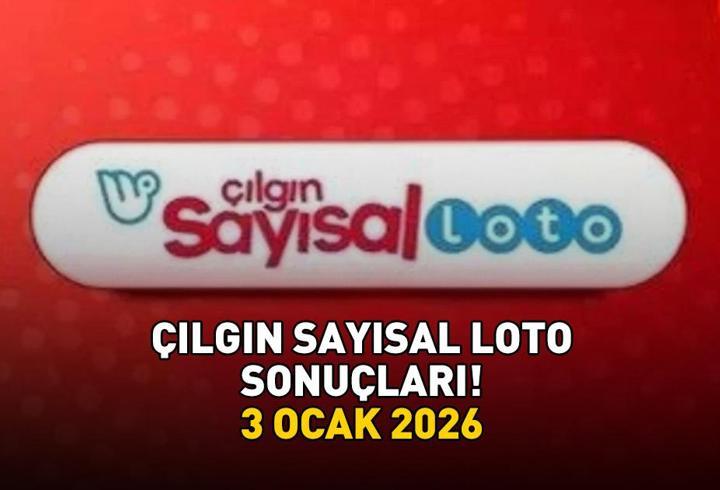 ÇILGIN SAYISAL LOTO SONUÇLARI 3 OCAK 2026 | Çılgın Sayısal Loto sonuçları açıklandı mı, ne zaman açıklanacak, saat kaçta? 499.425.577 TL büyük ikramiye!