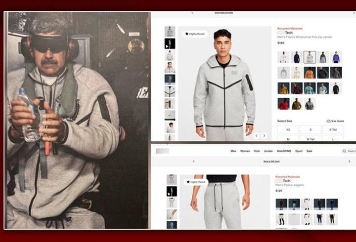 Maduro'nun eşofmanı yok satıyor: Trump'ın paylaştığı o kareden sonra stokları tükendi