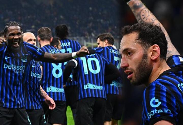Hakan Çalhanoğlu asist yaptı, Inter haftayı lider kapattı