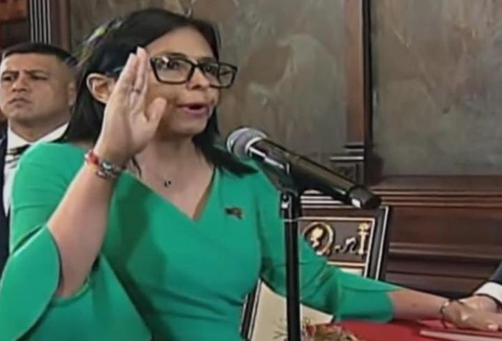 Venezuela'da Delcy Rodriguez yemin etti