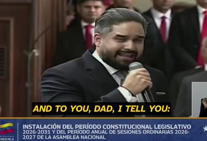 Maduro'nun oğlu hüngür hüngür ağlayarak haykırdı: “Yakında burada, Venezuela’da birbirimize sarılacağız"