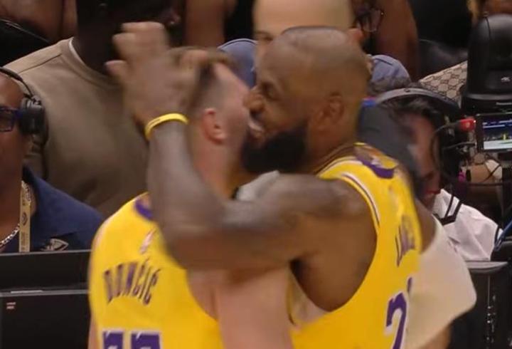Lakers'ta LeBron James ve Luka Doncic sahnede!