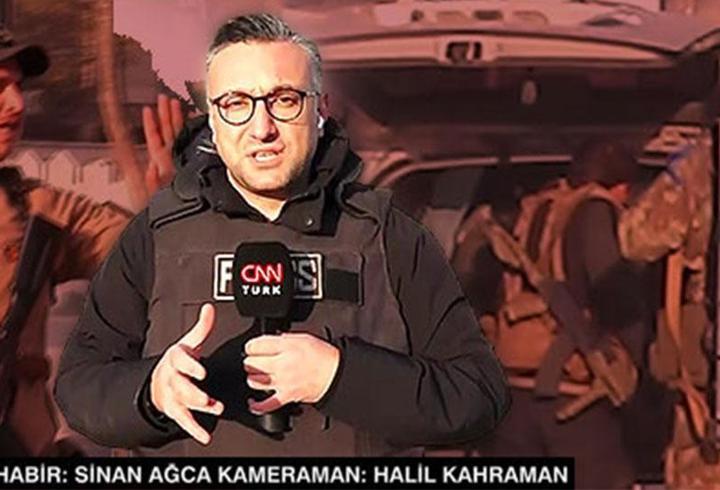 CNN TÜRK çatışmaların merkezinde: İşte Suriye'den son görüntüler...