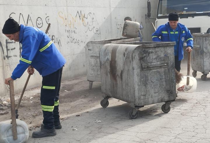 Akdeniz’de temizlik çalışması sürüyor