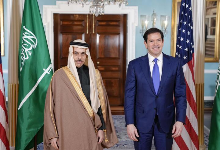 Suudi Arabistan Dışişleri Bakanı, ABD’li mevkidaşı Rubio ile görüştü
