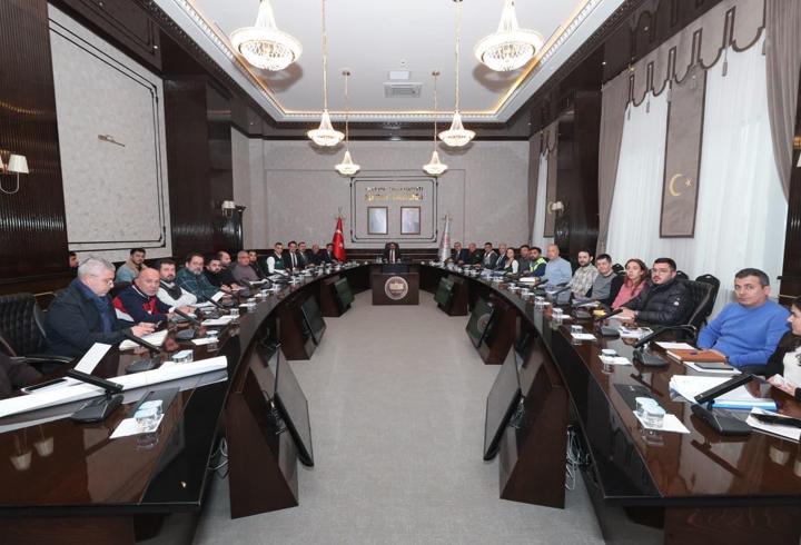 Antakya şehir merkezindeki inşa çalışmaları değerlendirildi