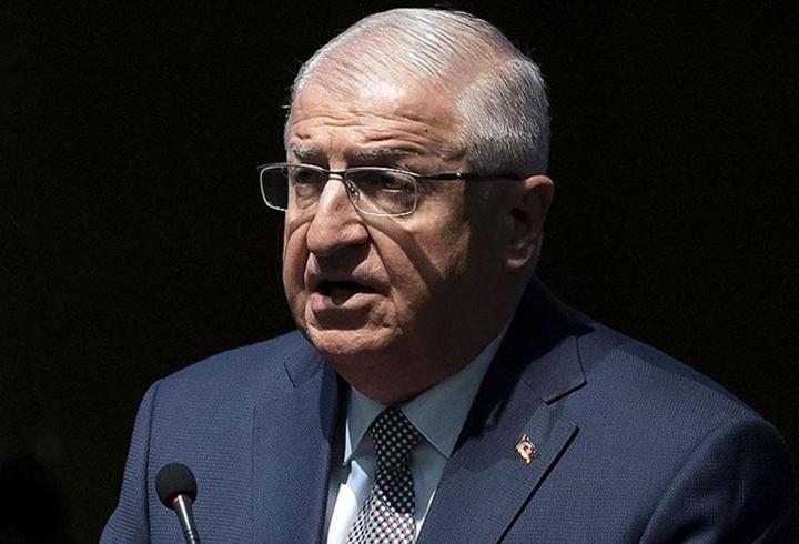 Bakan Güler, Suriyeli mevkidaşı Kasra ile görüştü