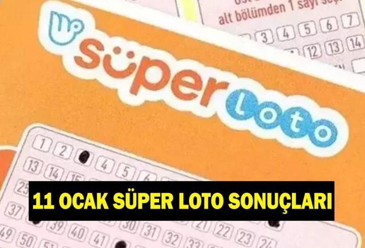 SÜPER LOTO SONUÇLARI 11 OCAK PAZAR! Süper Loto çekilişinde şanslı numaralar hangileri oldu?