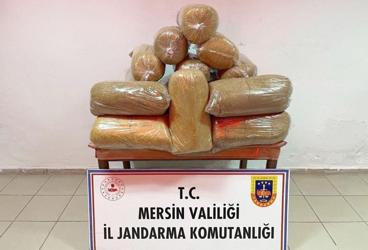 Mersin’de kaçak tütün operasyonu