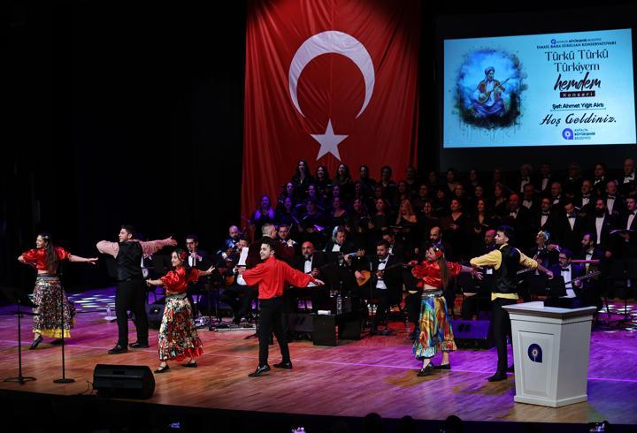 'Türkü Türkü Türkiyem Hemdem' konseri