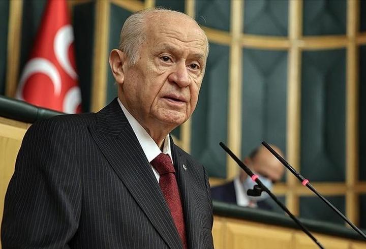 SON DAKİKA...MHP lideri Devlet Bahçeli: YPG Halep'te sivilleri kalkan yaptı