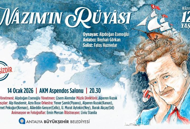 'Nazım’ın Rüyası' seyirciyle buluşuyor