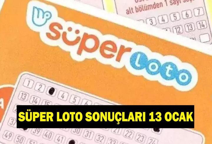 SÜPER LOTO SONUÇLARI 13 OCAK! Süper Loto'da şanslı rakamlar hangileri oldu? Süper Loto sonuç sorgulama ekranı