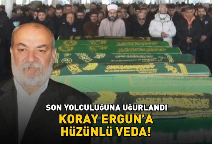 Türk tiyatrosu yasta! Usta oyuncu son yolculuğuna uğurlandı! Koray Ergun'a hüzünlü veda!